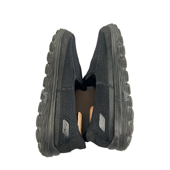 Skechers GOwalk 2 Mens Sz 11 M Slip on Black Mesh Loafers - Picture 4 of 9